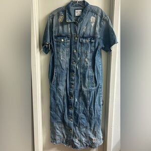 Highway Jeans Long Denim Jean-jacket